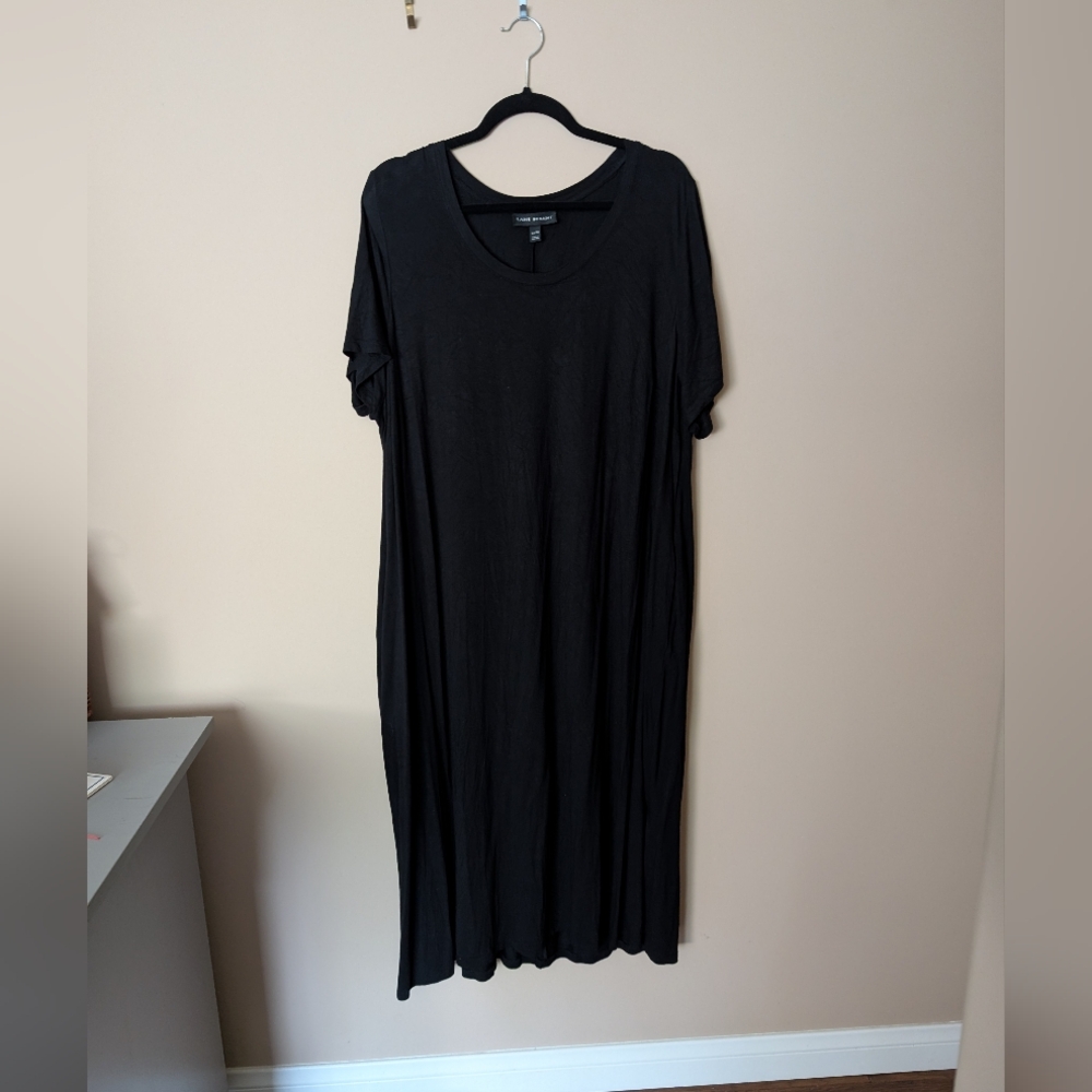 Final weeks bundle & save  Lane Bryant Black Women's T-shirt Dress